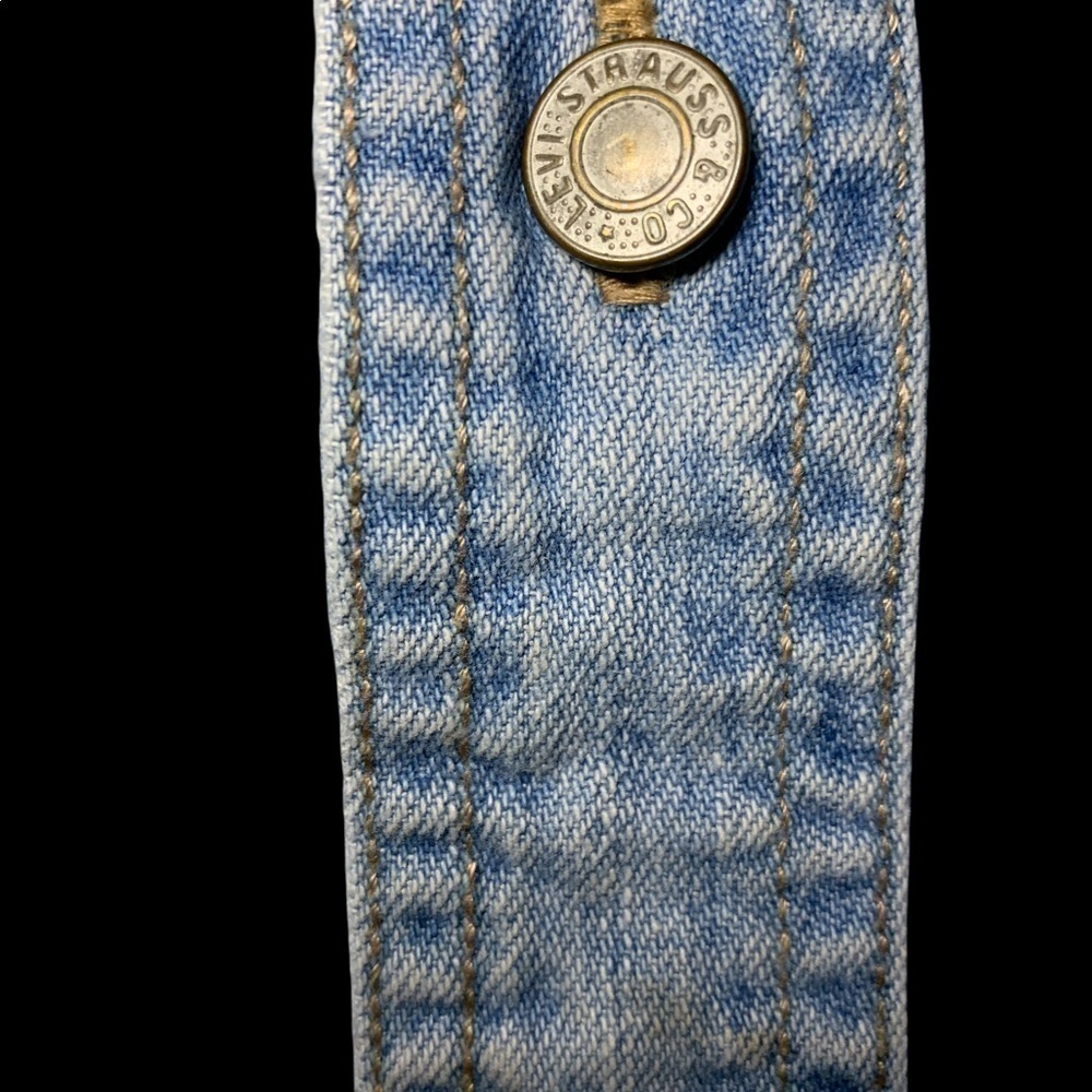 Vintage Levis Red Tab Denim Shirt Men's Med - Picture 6 of 7